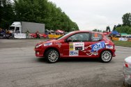 Rallye Český Krumlov: Laurent / Kaločai - Super RZ Č. Budějovice